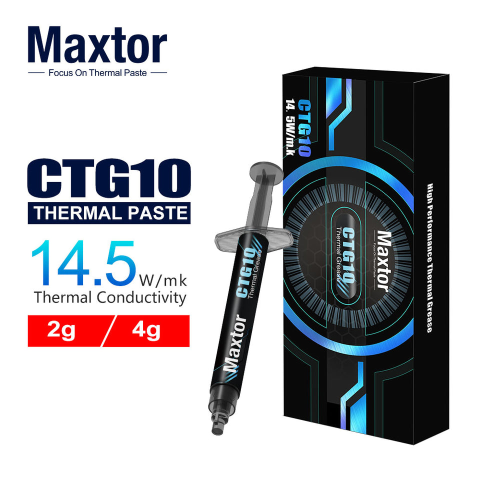 Maxtor CTG10 Thermal Paste 14.5 W/mK for Gaming PC and Laptop