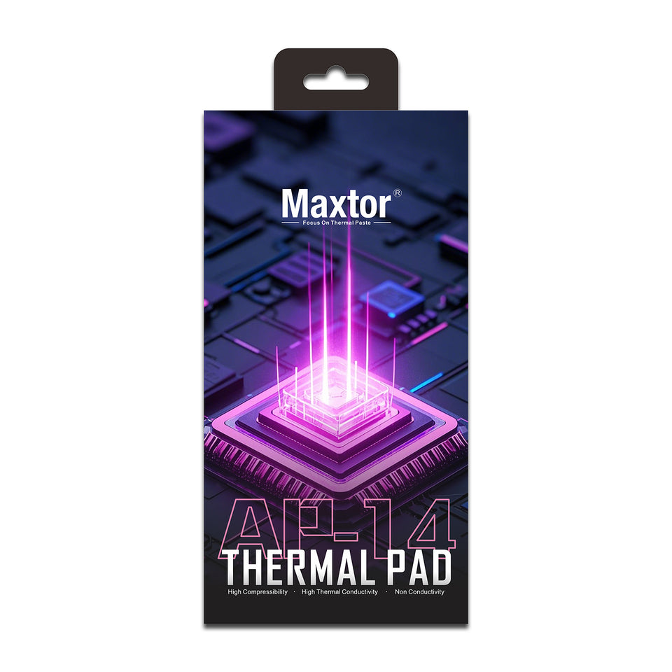 Maxtor AP-14 Thermal Pad 16.8 W/mK, 120 x 20 mm for GPU VRAM & Laptop Repair
