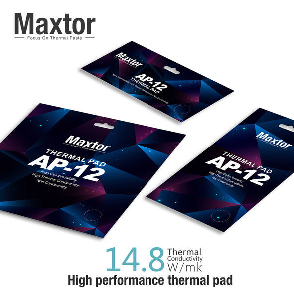 Maxtor AP-12 14.8W/m-k Thermal Pad  for GPU CPU