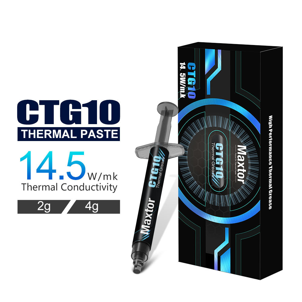 Maxtor CTG10 2g/4g Thermal Paste 14.5w/m-k Laptop Desktop CPU GPU