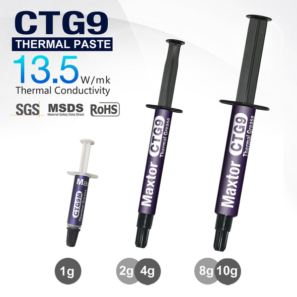 Maxtor CTG9  13.5w/m-k Thermal Paste for CPU GPU