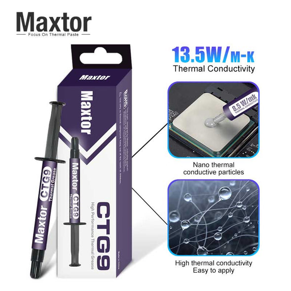 Maxtor CTG9  13.5w/m-k Thermal Paste for CPU GPU